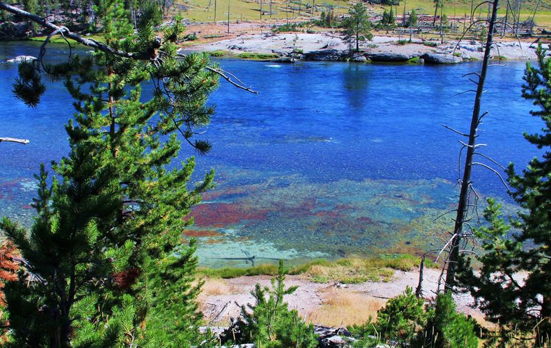 Красивые пейзажи Йеллоустонского национального парка