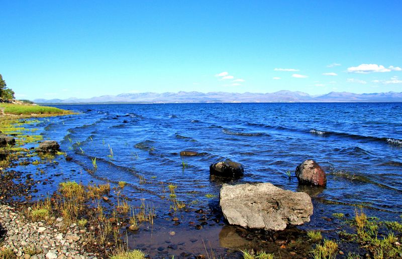 Красивые пейзажи Йеллоустонского национального парка