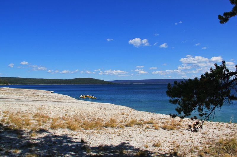 Красивые пейзажи Йеллоустонского национального парка