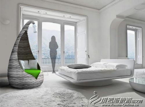 Кресло «Cocoon», продвинутое российским дизайнером Tompson 俄罗斯设计师的创意Cocoon椅
