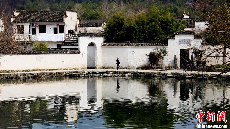 Живописное озеро Наньху в деревне Хунцюнь провинции Аньхой2