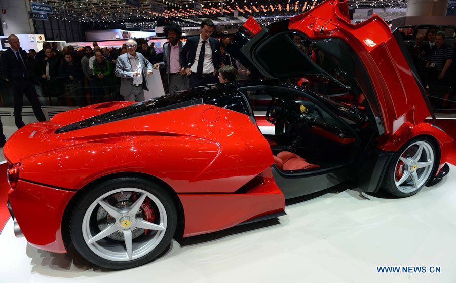 Дебют супекара LaFerrari на 83-м Международном автосалоне в Женеве