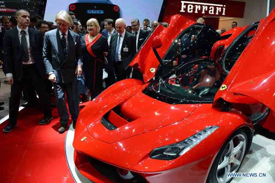 Дебют супекара LaFerrari на 83-м Международном автосалоне в Женеве