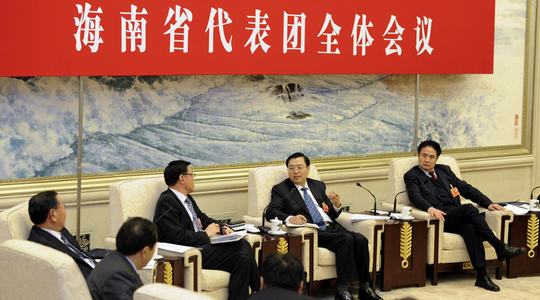 Чжан Дэцзян призвал к усилению работы по экологическому строительству в пров. Хайнань