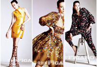 Тайваньская известная певица Мо Вэньвэй попала на модный журнал с классическим стилем