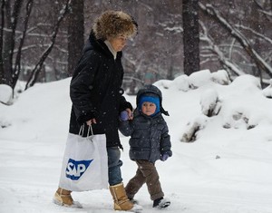 В Москве прошел самый обильный за 50 лет мартовский снегопад