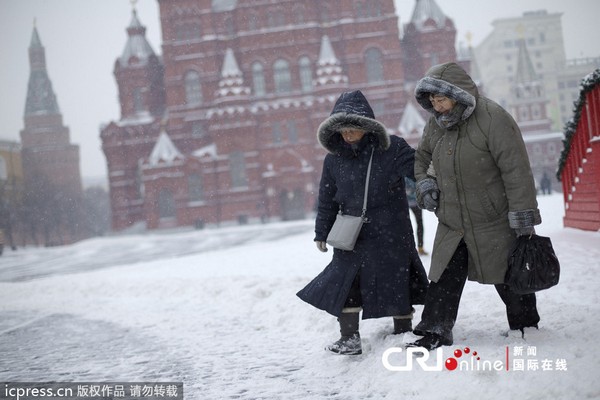 В Москве прошел самый обильный за 50 лет мартовский снегопад