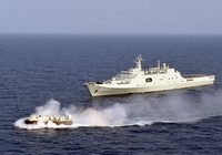 Дальнеморские тренировки отряда кораблей ВМС НОАК 