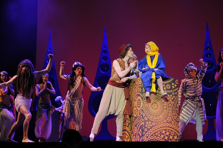Пресс-показ детского музыкального спектакля Disney «Алладин» в Санкт-Петербурге