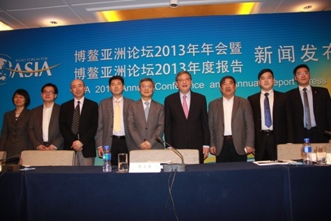 Пресс-конференция ежегодного совещания Боаоского азиатского форума 2013 г. 