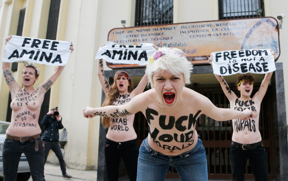 Акция Femen 