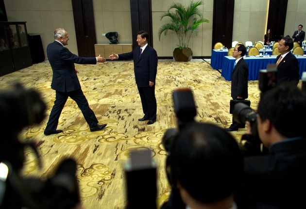 Председатель КНР Си Цзиньпин провел беседу с предпринимателями, принимающими участие в ежегодном совещании БАФ2