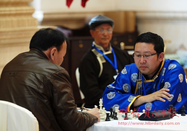 Соревнования шахматистов Китая, России и Монголии в Северном Китае