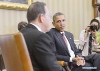 Барак Обама призвал Пхеньян прекратить 'враждебные действия'