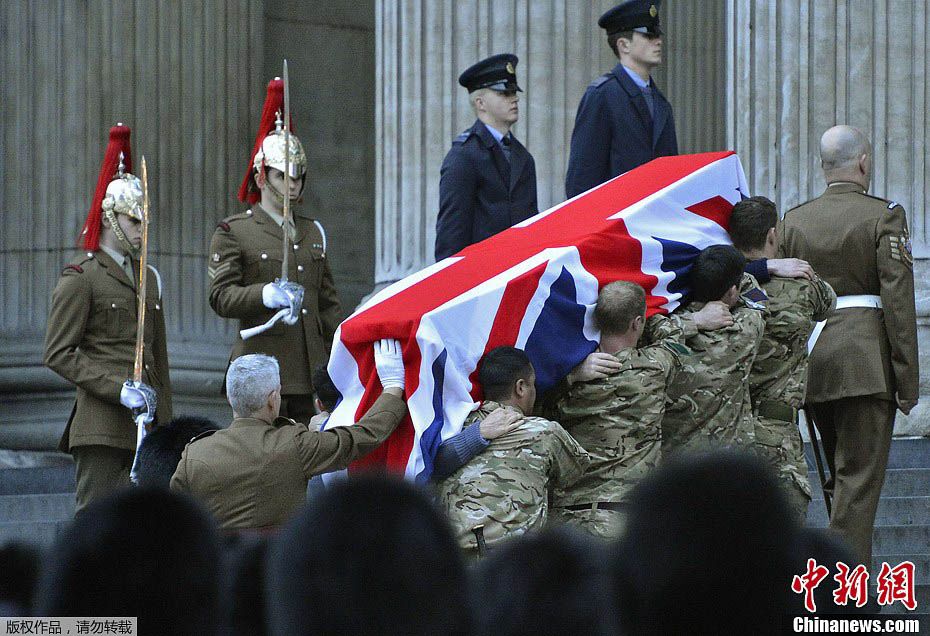 В Лондоне прошла генеральная репетиция похорон экс-премьера Великобритании Маргарет Тэтчер