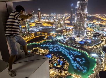 Прекрасные пейзажи Дубая с высоты небоскреба от российского фотографа Вадима Махорова