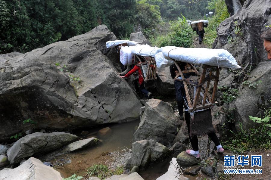 Более 300 жителей, полностью полагаясь на силу человека, «муравьями» перевезли гуманитарные грузы весом 40 тонн в «изолированный остров», помогая деревне решить проблему нехватки гуманитарных товаров и не допуская случаев узурпации и беспорядочных грабежей.