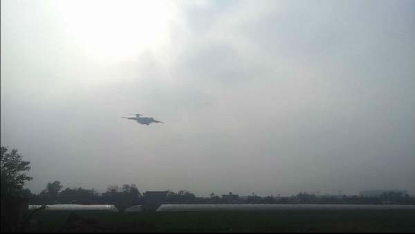 В Китае успешно прошел второй пробный полет тяжелого транспортного самолета «Юнь-20» 