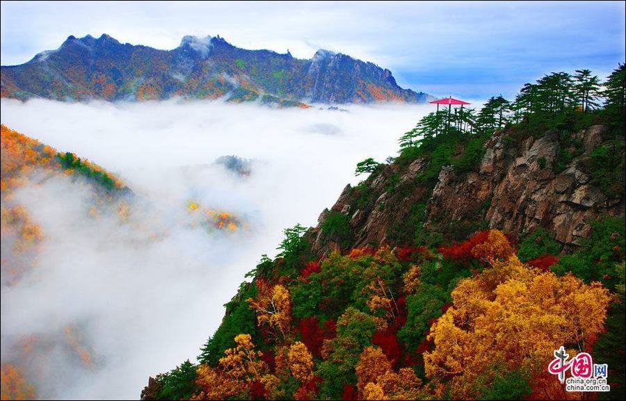 Весна в заповеднике государственного значения – горы Улиншань в Пекине