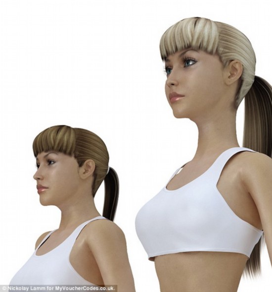 3D-изображения показывают, что «живым Барби» трудно выжить