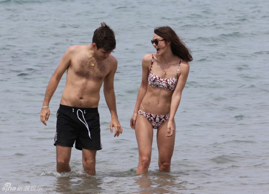 Фото: Кира Найтли и муж в медовый месяц