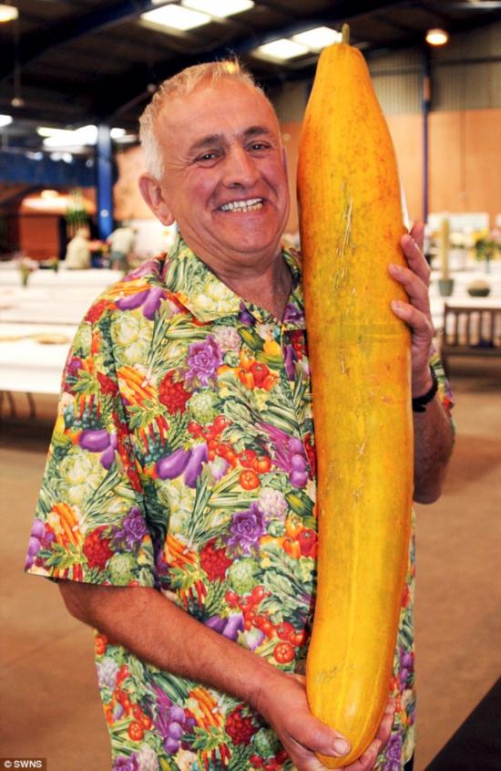 Фото: Овощи-гиганты