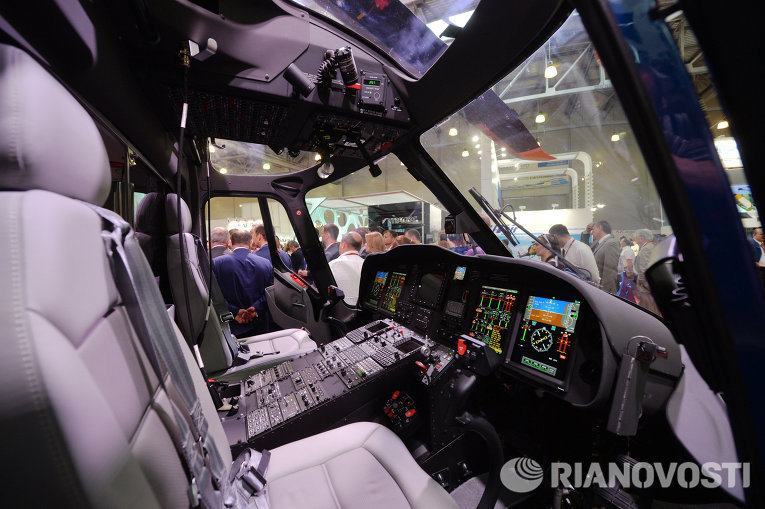 Открытие выставки вертолетной индустрии HeliRussia 2013