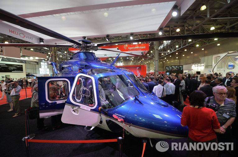 Открытие выставки вертолетной индустрии HeliRussia 2013