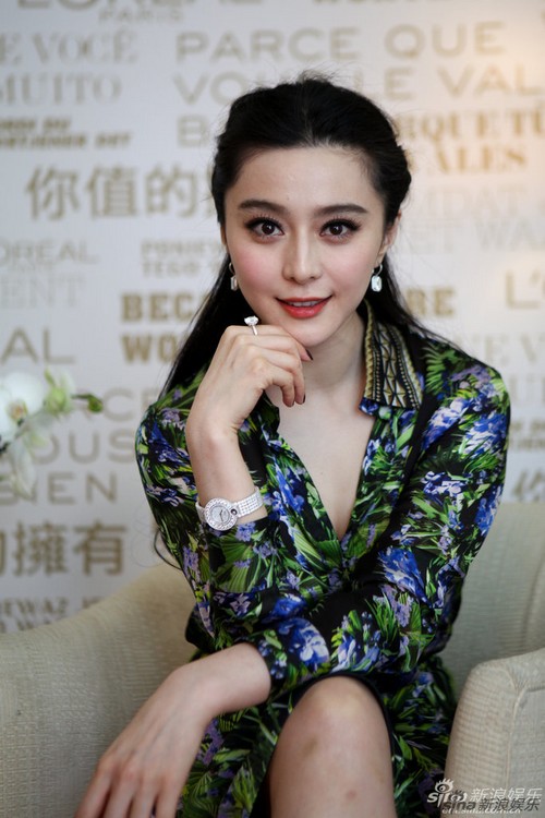 Каннский кинофестиваль 2013: Фань Бинбин в цветном платье