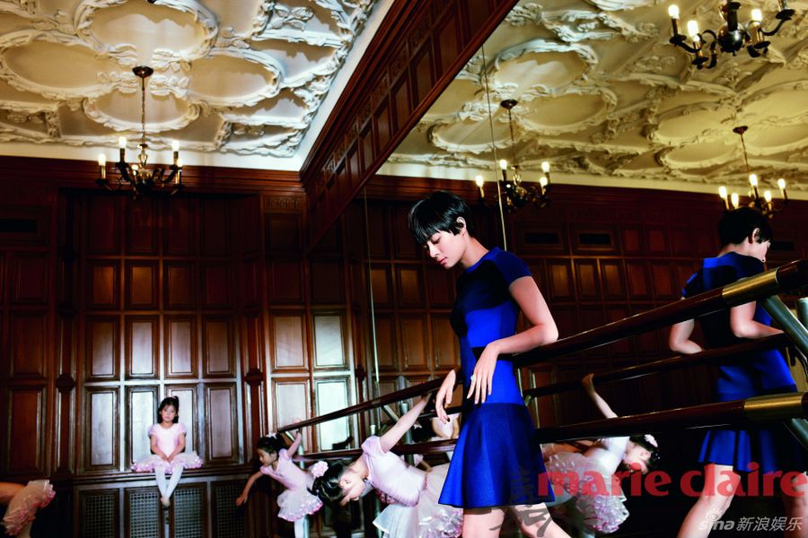 Сунь Ли попала на обложку модного журнала