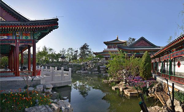 В Пекине проходит выставка садового дизайна