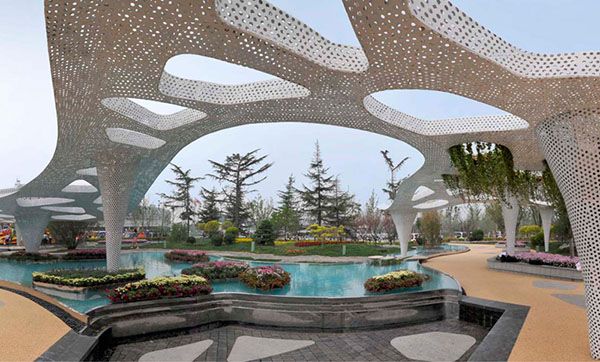 В Пекине проходит выставка садового дизайна