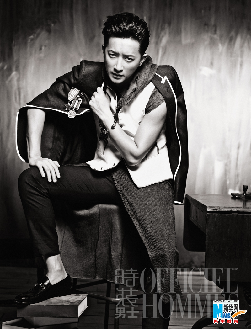 Хань Гэн снялся для журнала «L’OFFICIEL HOMMES» на тему жестокой молодости