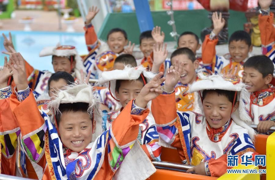В Тибете открыт первый современный детский парк развлечений