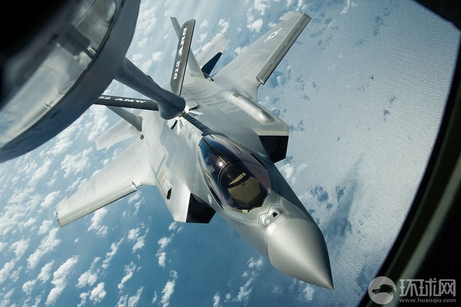 Прекрасные фото: дозаправка в воздухе F-35A Lightning II Прекрасные фото: дозаправка в воздухе F-35A Lightning II
