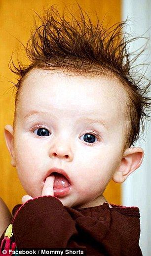 Смешные прически детей