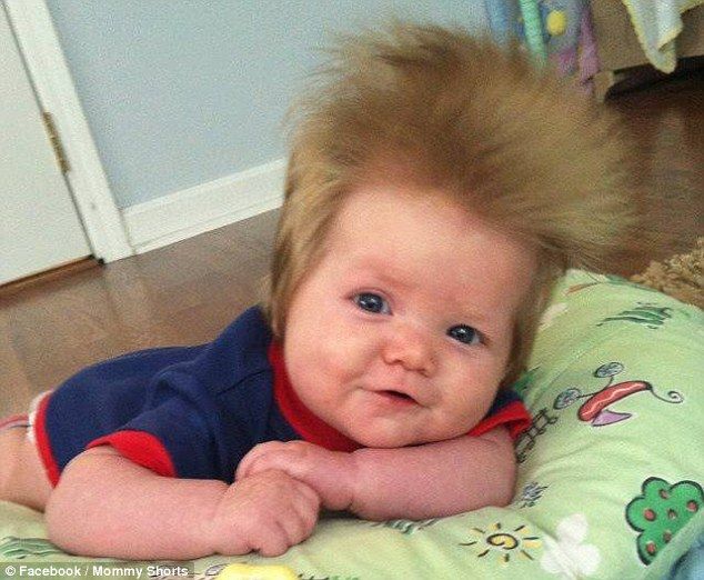 Смешные прически детей