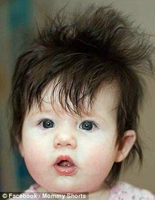 Смешные прически детей