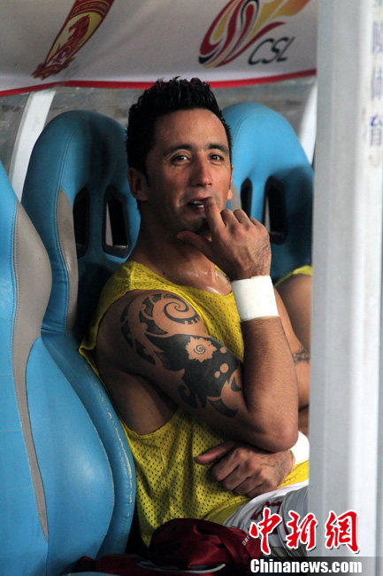 Татуировки футболистов в Чемпионате Китая по футболу