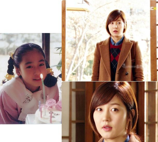 Корейские красавицы в детстве