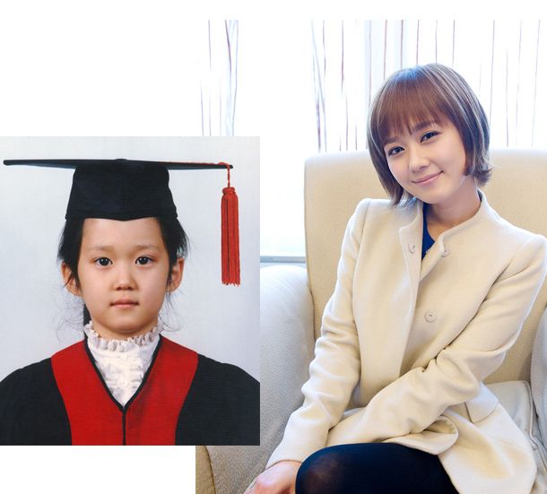 Корейские красавицы в детстве