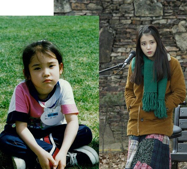 Корейские красавицы в детстве