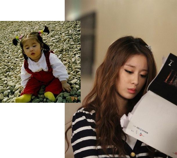 Корейские красавицы в детстве