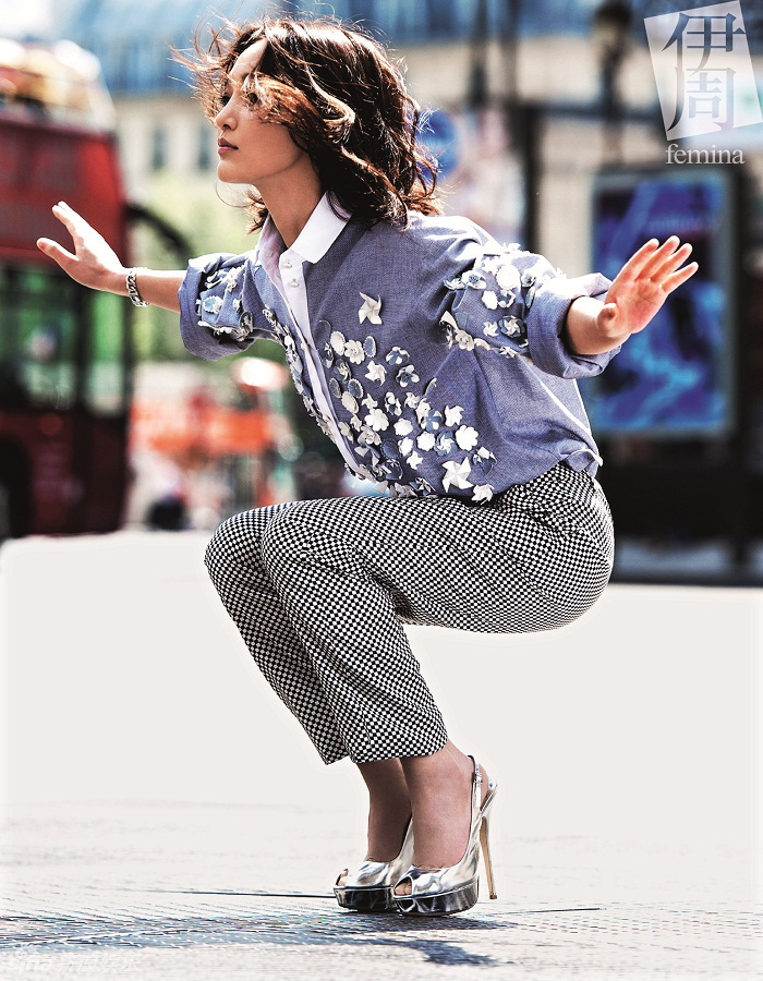 Чжоу Сюнь снялась в фотосессии для модного журнала FEMINA