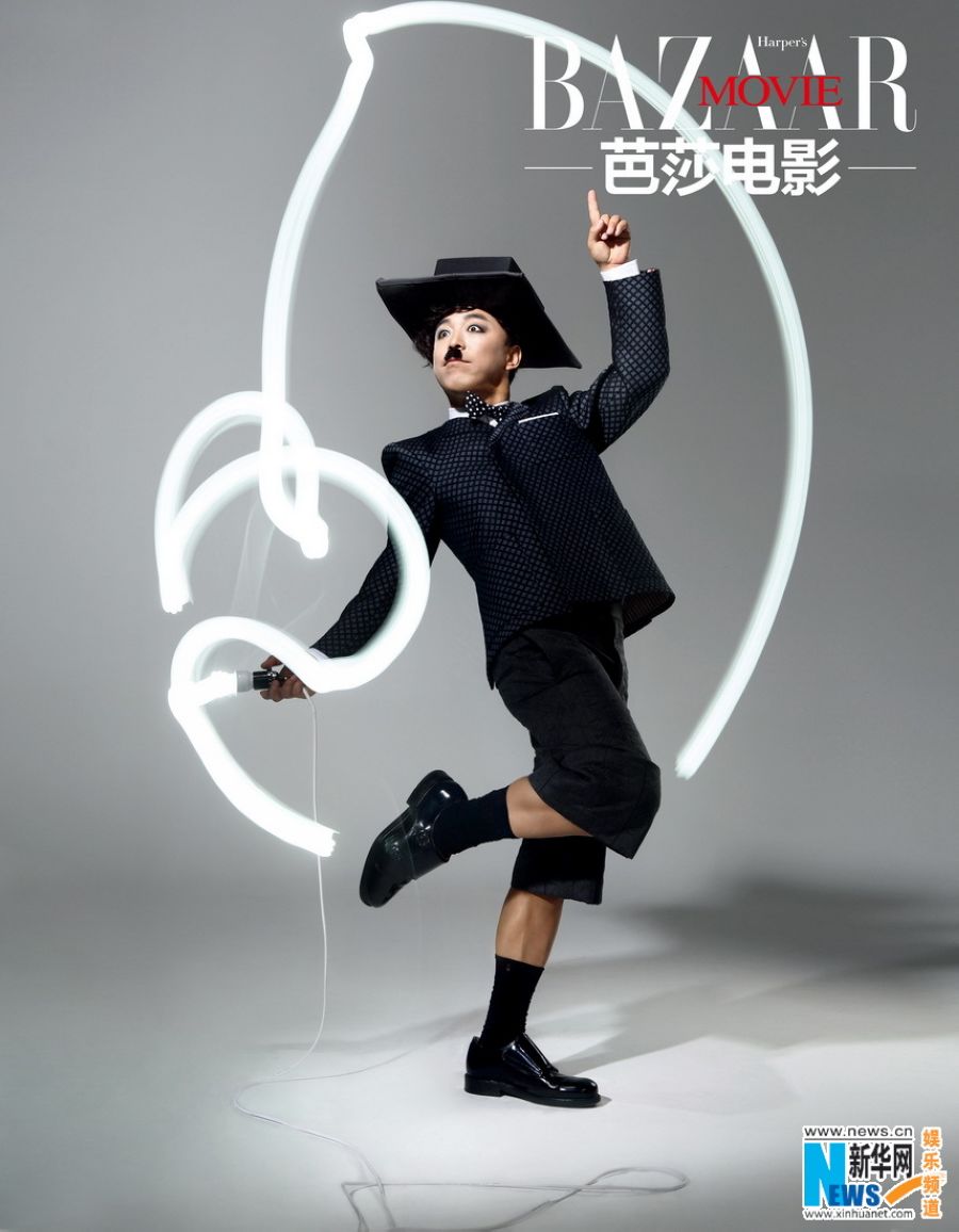 Хуан Бо в фотосессии для журнала «Bazaar Movie»