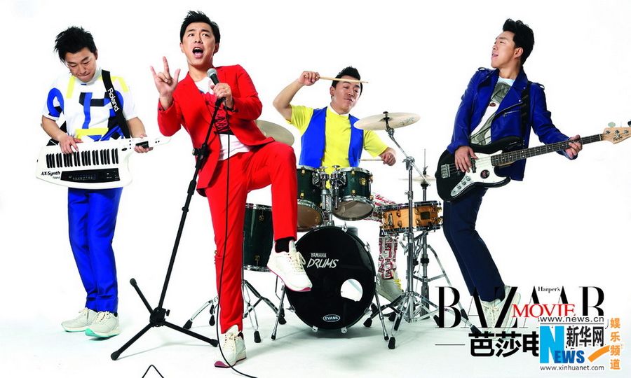 Хуан Бо в фотосессии для журнала «Bazaar Movie»