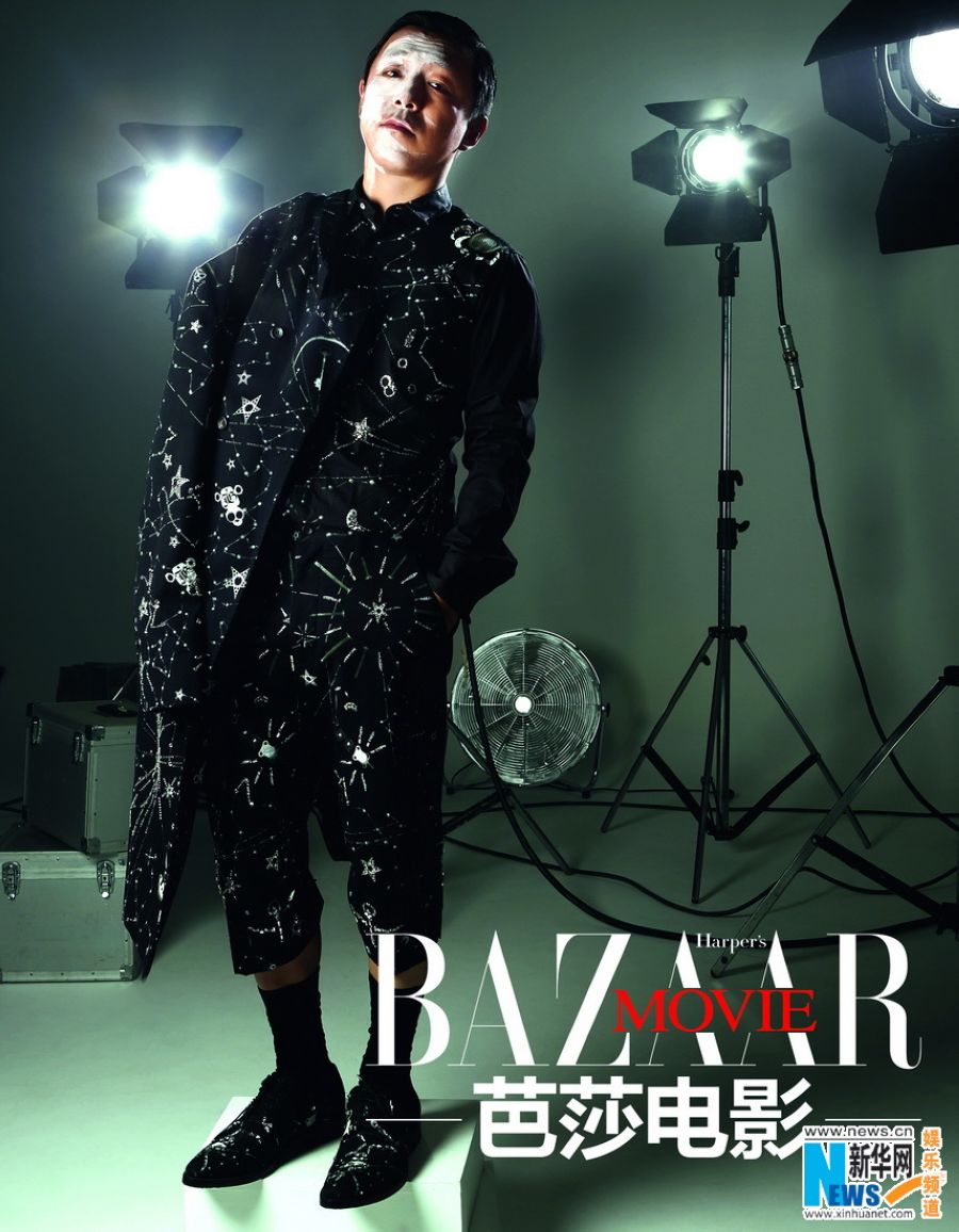 Хуан Бо в фотосессии для журнала «Bazaar Movie»
