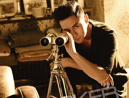 Фото: Актер Ли Чэнь на обложках журнала