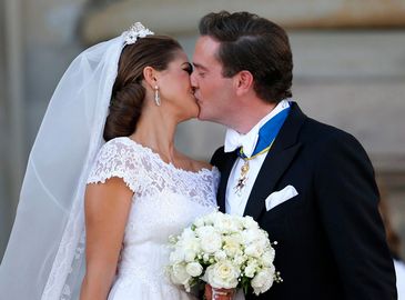 Сказочная свадьба шведской принцессы Мадлен