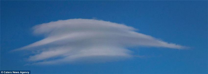Величественные облака на Камчатке 